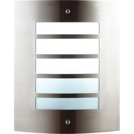 Applique murale Verticale Inox 60W Max LODENA