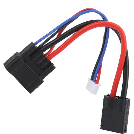 Câble chargeur batterie avec adaptateur connecteur pour TRX et 234S, fiche pour voiture/avion RC (1/5)