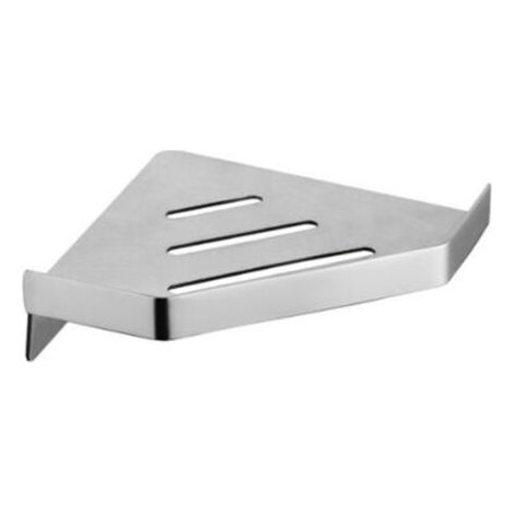 Étagère d'angle, panier de douche (argenté)