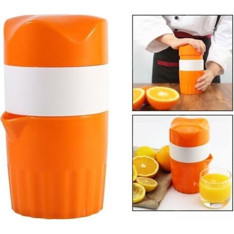 Presse à agrumes manuel en acier inoxydable – extracteur de jus pour citrons, oranges, pamplemousses et autres agrumes – design ergonomique et stable pour une extraction efficace (1/5)