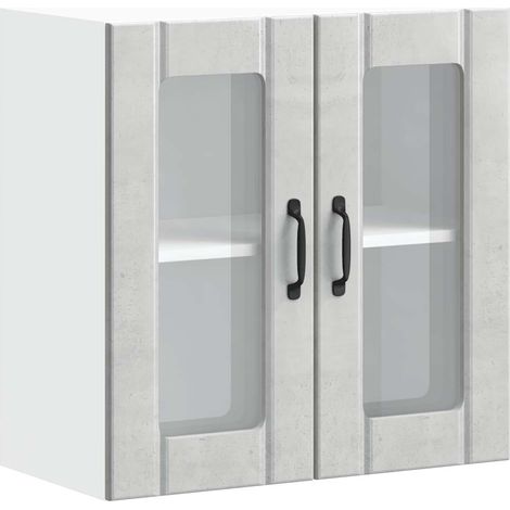Maison Exclusive - Armario pared cocina puerta de cristal Lucca g