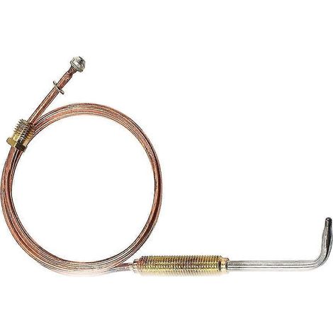 Coude de 670 mm pour poêle à gaz, accessoires de chauffage par thermocouple, pièces de rechange universelles pour cheminée, thermomètre numérique (1/5)