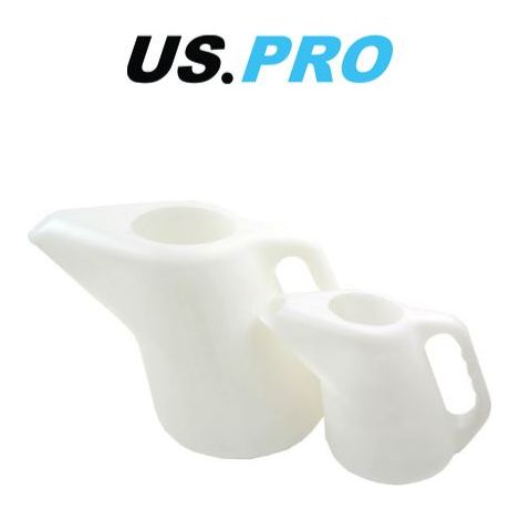 US PRO 2 Piece Fuel Oil Measuring Jug Set 1.5 & 5 Litre 3246 (1/3)