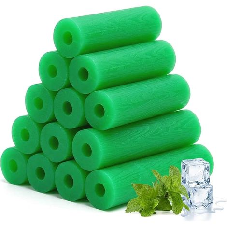 Alineadores de silicona verde Chewies, paquete de 20 unidades, reutilizables para bandejas de ortodoncia y alineadores dentales.
