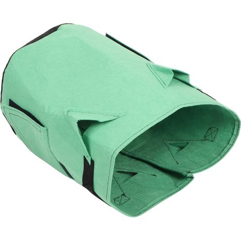 Sac de plantation multifonction 10 gallons avec 4 poches et 2 portes pour légumes (1/5)