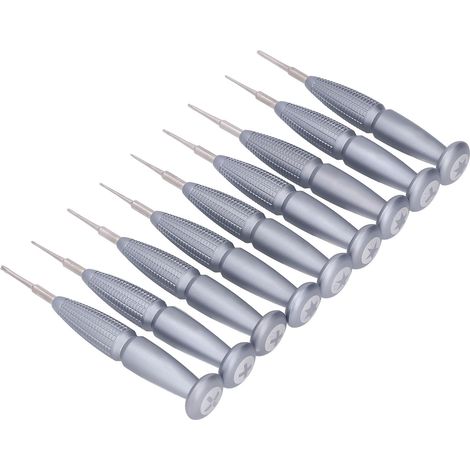 9-teiliges magnetisches Schraubendreher-Set mit hoher Härte, starkem Magnetismus und geringer Geräuschentwicklung für die Reparatur von Handys und Uhren (1/5)