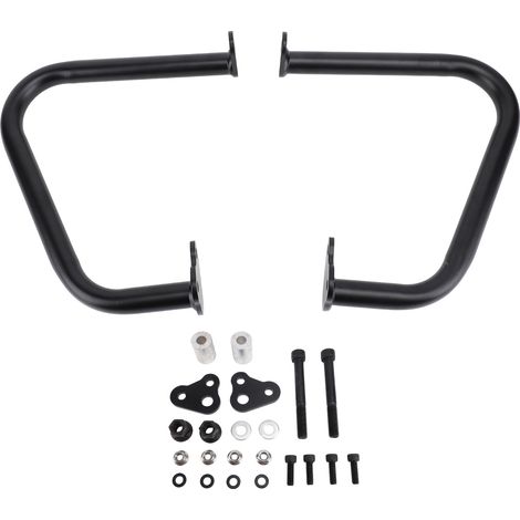 Barre de protection moteur en fer robuste, tuyau de 25mm, noir mat pour Scrambler 1200XC 1200XE 2021 à 2024 (1/5)
