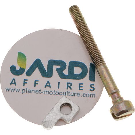 Jardiaffaires – Tendeur de chaîne pour tronçonneuse – Compatible Husqvarna, Jonsered, Mc Culloch – Installation simple avec vis et écrou – Remplace 530069611