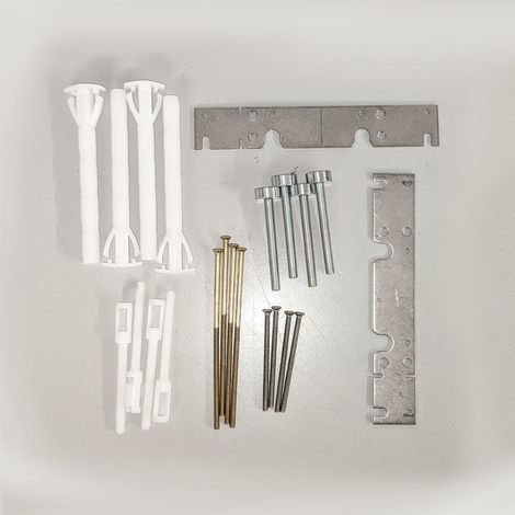 Ricambio kit fissaggio per piastre di vetro Grohe 490285045