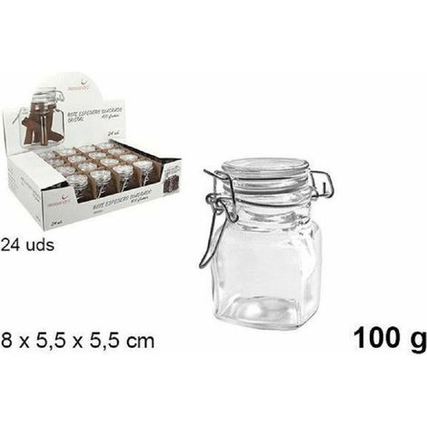 Trade Shop - TAPPO PORTA SPEZIE VETRO 100G 100828 -