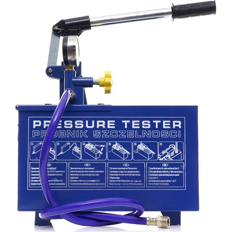 Pompa di prova di pressione 0-40 kg / 30 ml / 12 l KD10479