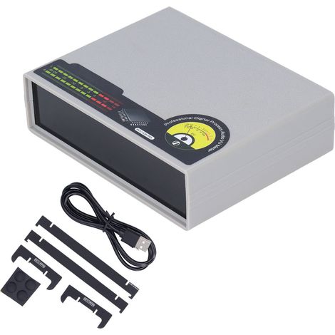 Musikspektrum-Meter, Aluminium, LED-Linien-Stereo-Soundanzeige, 56 Bit, Grün, für CD-Player (1/5)