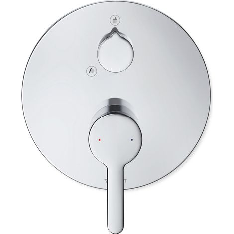 Duravit C.1 Mitigeur monocommandé pour douche encastré, rosace (1/4)