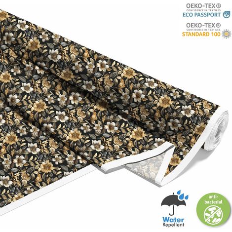 OUTDOOR DEKOSTOFFE OXFORD - Motiv Blumen I DX5490