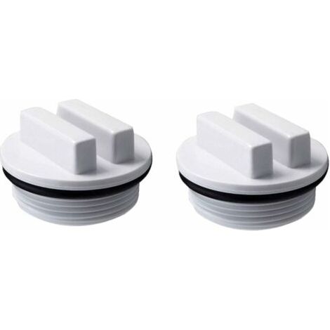SP1022C Winterverschlussstopfen und Poolfilter mit O-Ring zur Winterfestmachung von Pools während der Wintersaison und für die meisten Hayward Pentair Poolfilter (2er-Packung) (1/5)