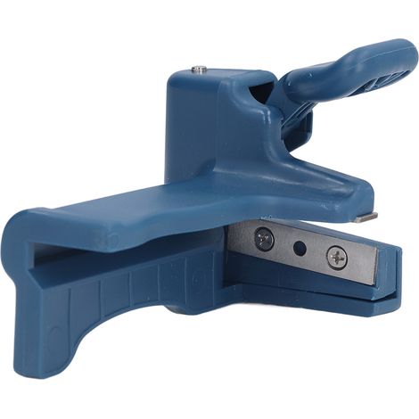 Rafleuse à bord manuelle pour placage plastique, lisseuse ébénisterie plastique ingénierie acier, épaisseur 0-0.6mm largeur 40mm, 1 rafleuse 2 lames (1/5)