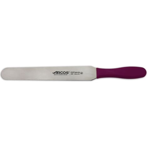 Spatel  Arcos Farbe - Prof  299131 aus Nitrum-Edelstahl und mango Ergonomische Polypropylen-Fuszienfarbe und 25 cm Klinge, in Vitrine