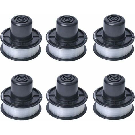 A6226 Spool with 6 m line, compatible with Auftipp GL250 / GL310 / GL360 / GL360SB automatic lawn trimmers, pack of 6--DTEKGAZ