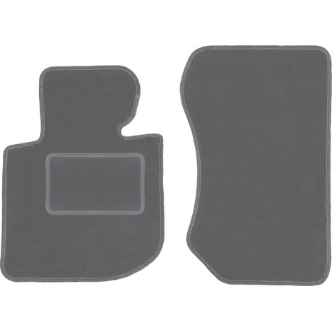 Alfombrillas delanteras para BMW 3 E36 compacto, coupé, sedán, familiar, touring (1991-2000) grafito (1/5)