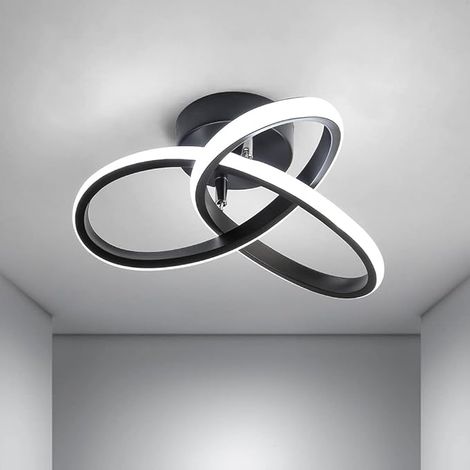 Comely – Plafonnier LED 22W 2500LM en aluminium et silicone – Blanc froid 6500K – Design moderne en forme de fleur pour salon, chambre, cuisine
