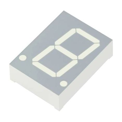 Kingbright Afficheur 7 segments rouge 20 mm 2 V Nombre de chiffres: 1 SA08-11EWA (1/2)