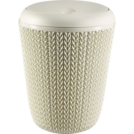 Mülleimer curver knit 6l mit manuellem Deckel und Geruchsschutz (1/3)