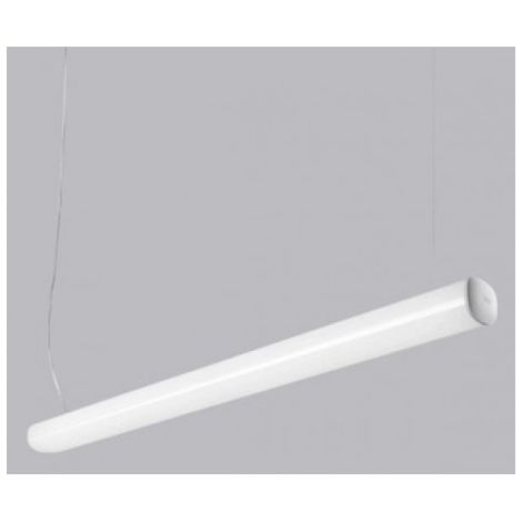 Suspension architecturale fluo 2x54W avec diffuseur opale blanc non-dimmable 2456x172x135mm MEGALIT M113300 (1/5)