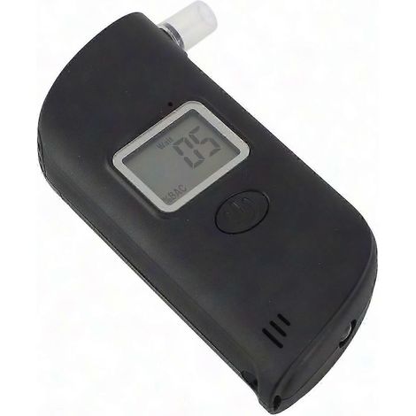 Détecteur d'alcool portable professionnel, précision élevée, affichage LCD numérique, mini éthylomètre sensible pour fête à domicile (1/5)