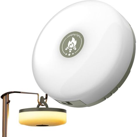 Guirlande lumineuse LED rechargeable, colorée, luminosité réglable, étanche IP44, idéale pour le camping - AquaForge (1/5)