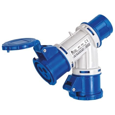 Adattatore Industriale Doppio Da Spina Ce A E Prece Ce -73105