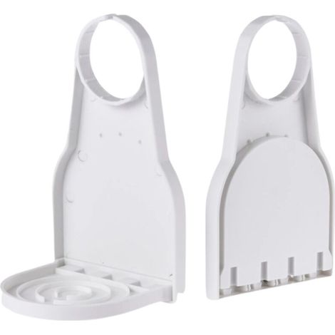 Waschmittelbecherhalter – Dosierer für Waschmaschinenwaschmittel und Weichspüler, 2er-Pack, praktische Wäscheorganisation (1/4)