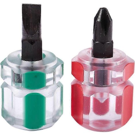 Détails sur le kit d'outils de réparation comprenant un mini tournevis cruciforme et un tournevis court et fin. (1/5)