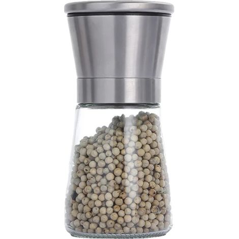 Molinillo de sal y pimienta, funcionamiento manual, diseño elegante, 180 ml. (1/2)
