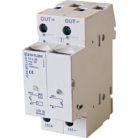 Interruptor fusible 10X38 Z10-TL2/DC 1000V/EWK.GPV