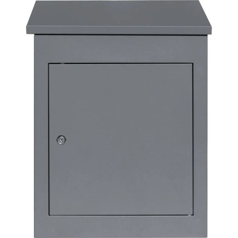 Grey Anti-Theft Parcel Post Box (1/5)