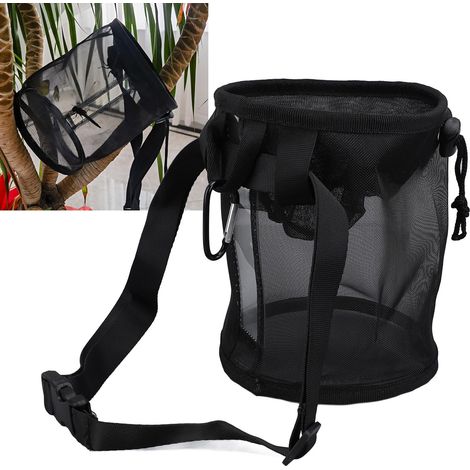 Jaula portátil para mariposas de nailon negro, 14,5 x 17 cm – Hábitat ventilado para observación y recolección. (1/5)