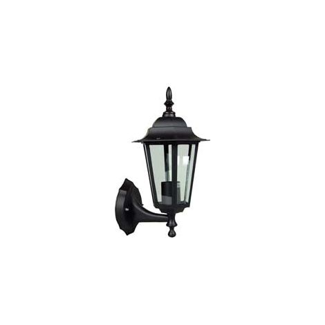 Lanterna Con Braccio Inferiore Modello Berlino - 60w IP44 mm.215x325h. colore nero