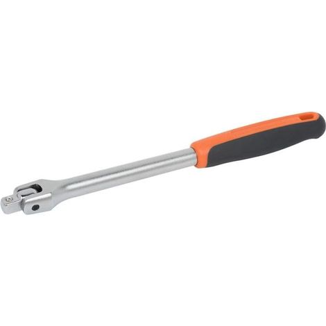 Bahco 1/2 Inch Drive Swivel Head Breaker Bar, 10 Inch (257mm), Model SB8158-10 (1/5)