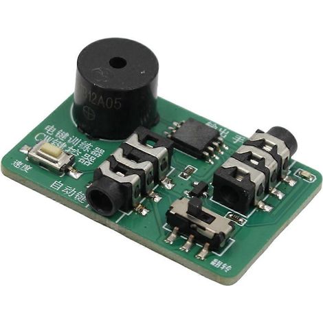 Oscillateur à touches manuelles, entraîneur de touches CW, contrôleur d'exercice automatique de touches vert (1/5)