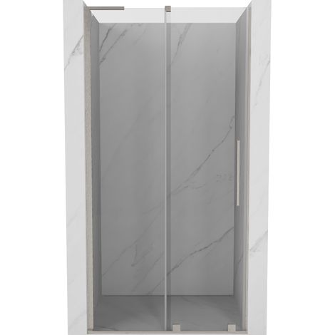 Mexen Velar L porte de douche coulissante 110 cm, transparent, nickel brossé - 871-110-003-01-97 (1/5)