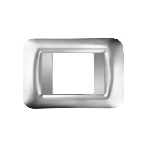 PLAQUE 2 POS.CHROME SOFT TOP SYSTEM GEWISS GW22652