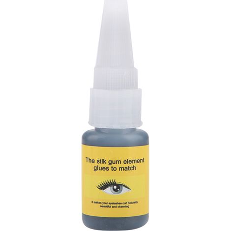 Colle extension de cils 10ml à séchage rapide, adhésif pour pose de faux cils, outil d’entraînement au greffage, professionnel et pratique (1/5)