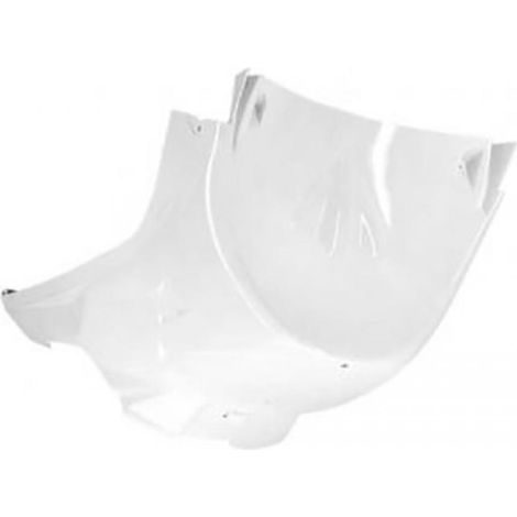Sabot bas de caisse TNT pour Scooter MBK 50 Nitro 2534 / blanc (1/5)