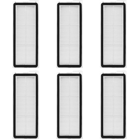 6 HEPA-Filterzubehörteile für Roborock Qrevo S5V, QRevo Maxv, QRevo Curv S5X, QRevo Edge S5A, Qrevo S, QRevo Pro, Qrevo Plus, Q revo Edge, Qrevo Curv, Qrevo Curve Staubsauger (1/5)