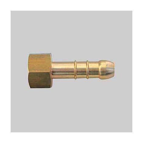 RACCORDO PORTAGOMMA FEMMINA 1/2" - Ø mm 9 (GPL)