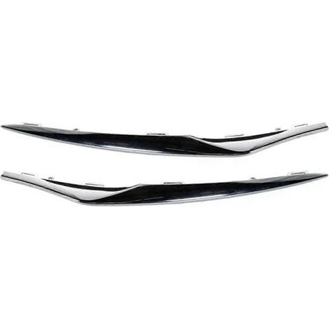 Baguette de pare-chocs avant A1178855100 A1178855000 pour Mercedes-Benz Classe W117 C117 CLA (2017-2019), lèvre latérale en T (1/4)