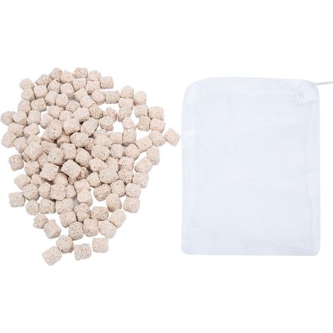 Material filtrante de calcio y magnesio para acuarios de agua dulce y salada – 1 bolsa + estuche de transporte (1/5)