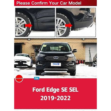 Schmutzfänger für Ford Edge ST Line Titanium SE SEL (2019–2021), Spritzschutz, Kotflügel, mattschwarz, Autozubehör – Edge SE SEL