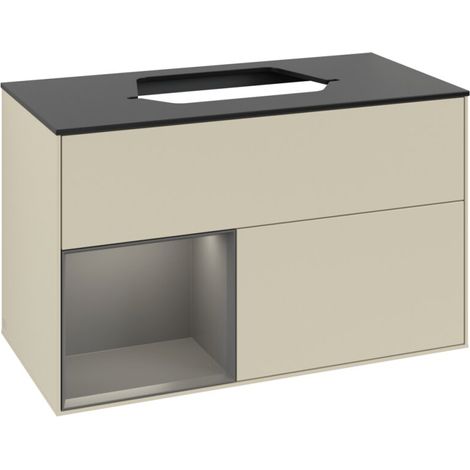 Villeroy & Boch F362GKHJ Meuble sous lavabo Finion F36 (1/3)
