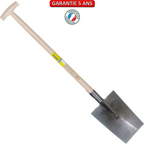 OUTILS PERRIN Louchet Senlis de 28 cm - emmanché béquille fraisée 80 cm (1/2)